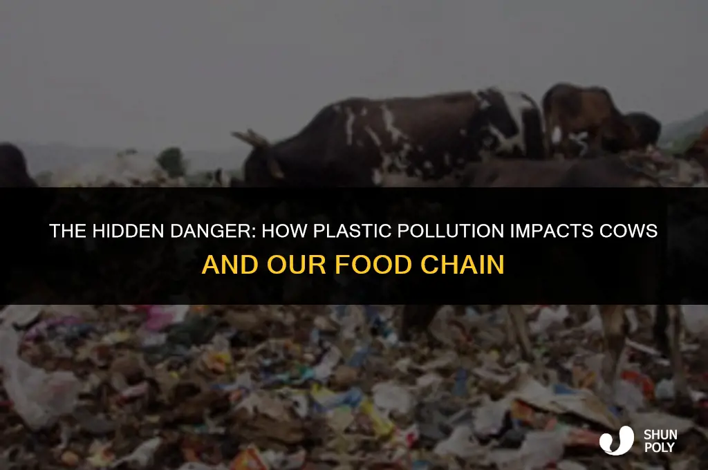 how plastic affects cows