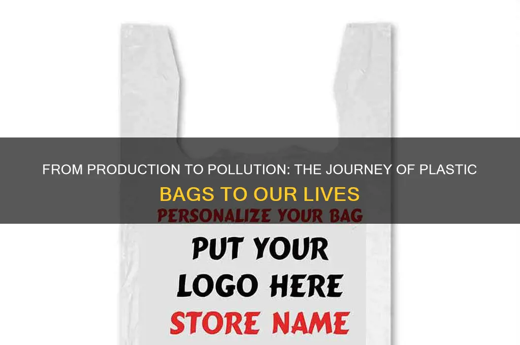 how plastic bags get to us