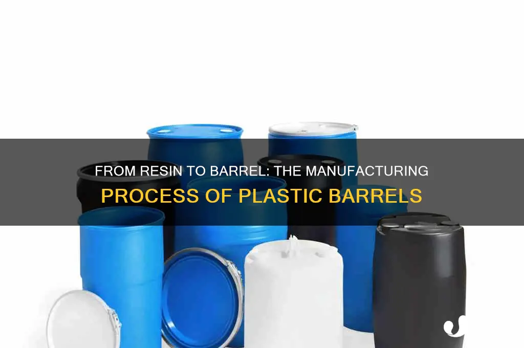 how plastic barrels are made