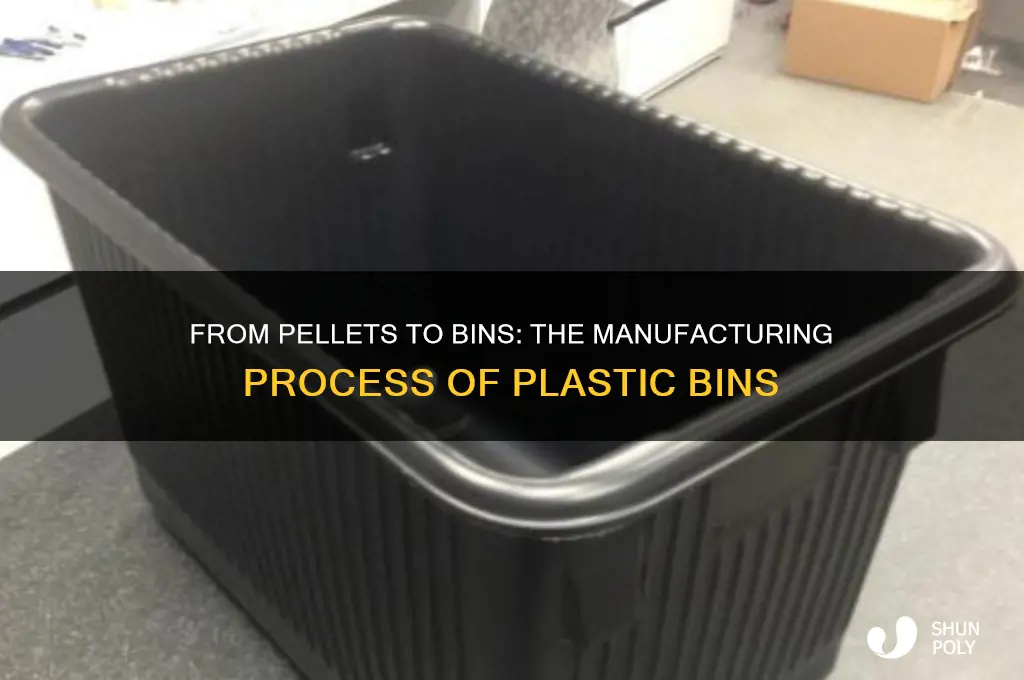 how plastic bin are made