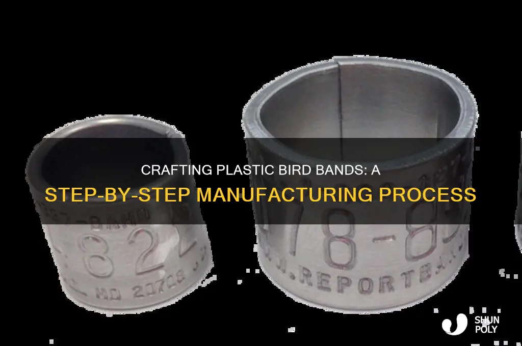 how plastic bird bands are made