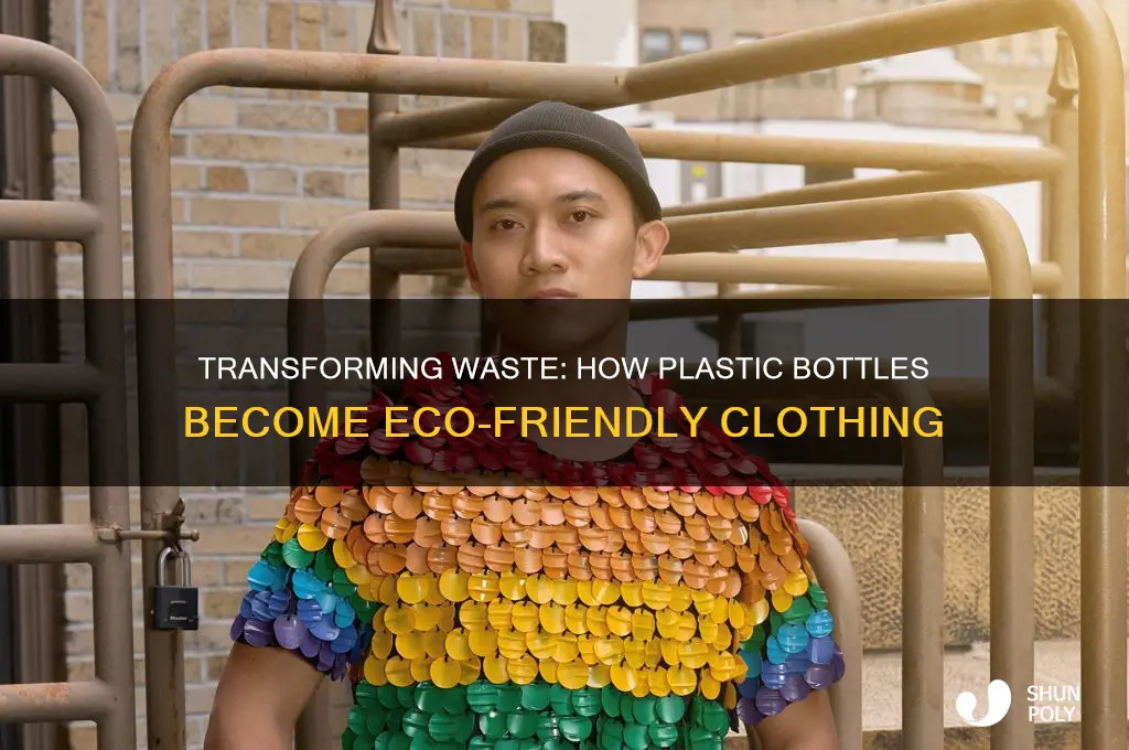 how plastic bottles are being recycled into clothing