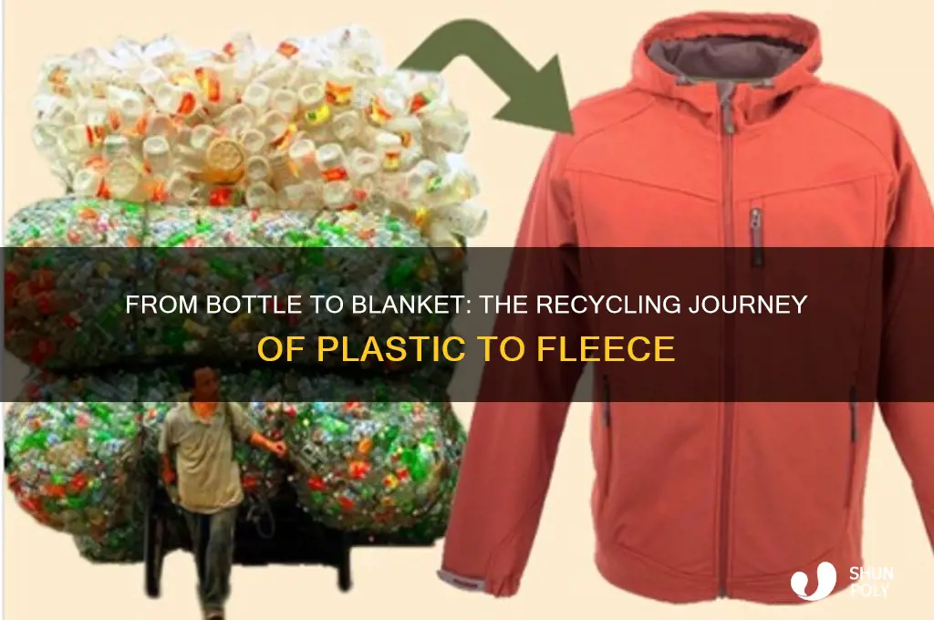 how plastic bottles are recycled and turned into fleece