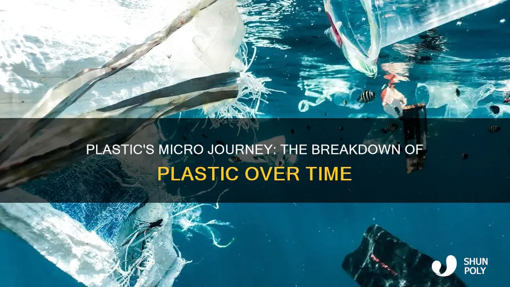how plastic breaks down into microplastics