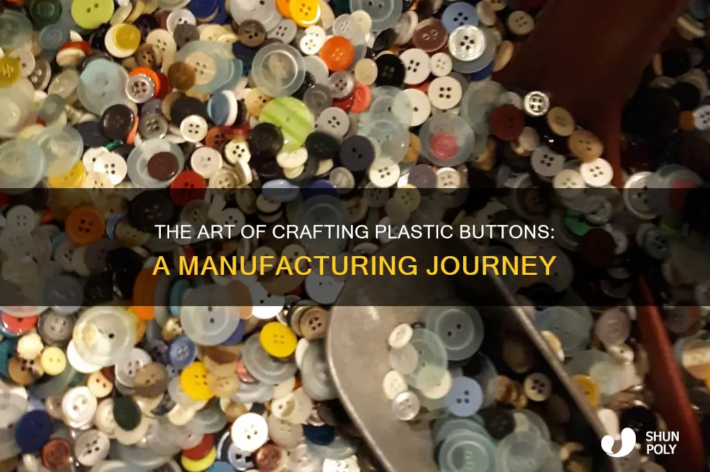how plastic buttons were made