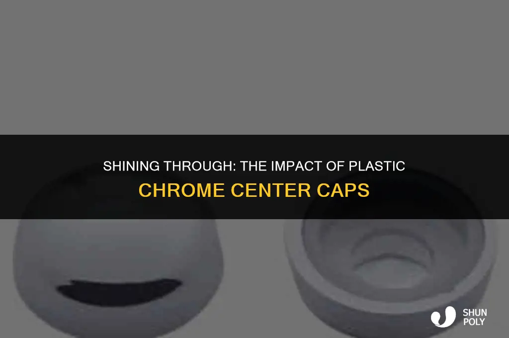 how plastic chrome center caps
