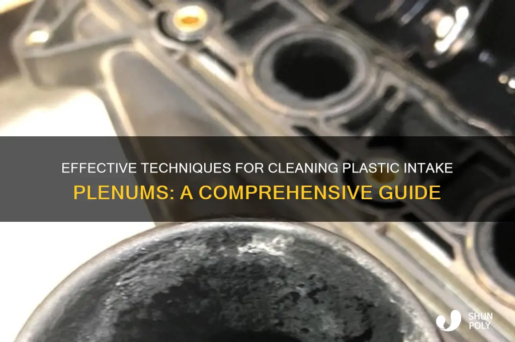 how plastic clean intake plenum