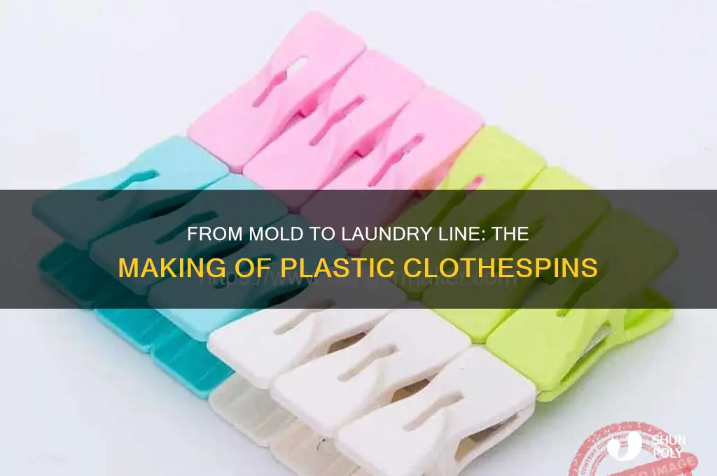 how plastic clothespins are made
