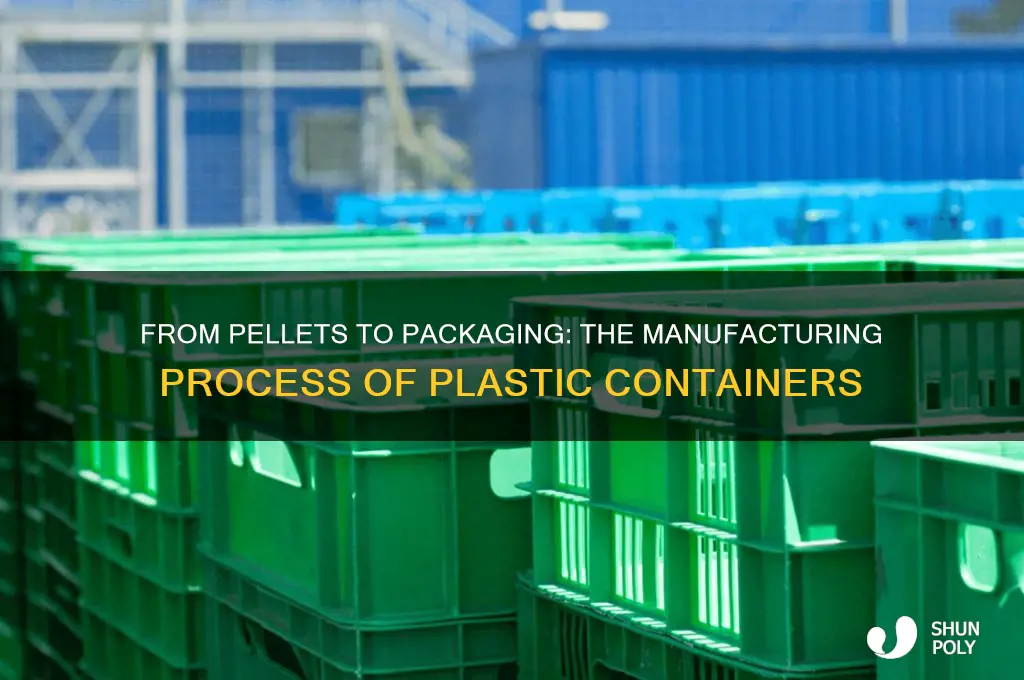 how plastic containers are made