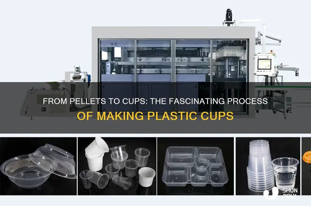 how plastic cup made