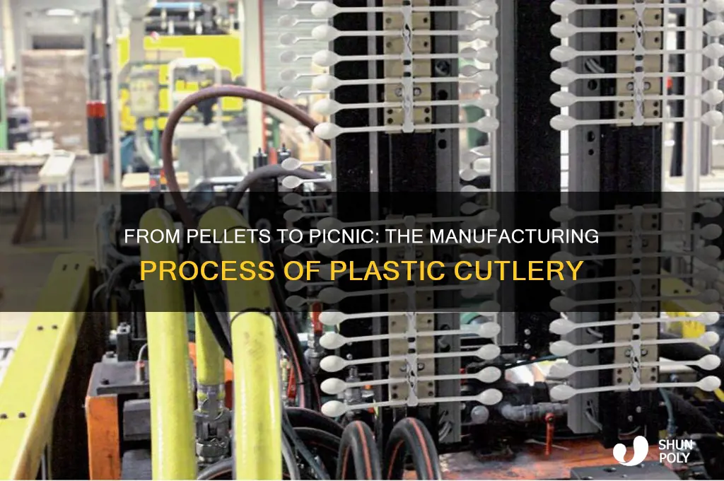 how plastic cutlery is made