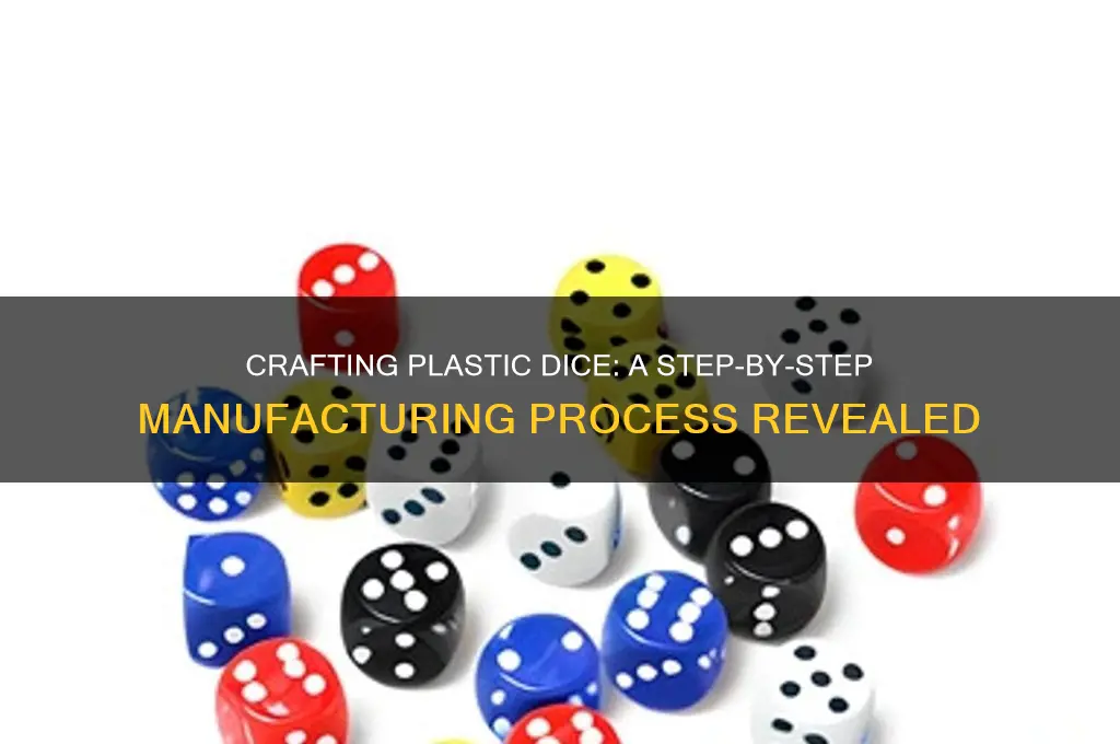 how plastic dice are made
