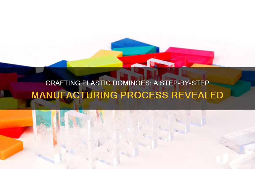 how plastic dominoes are made