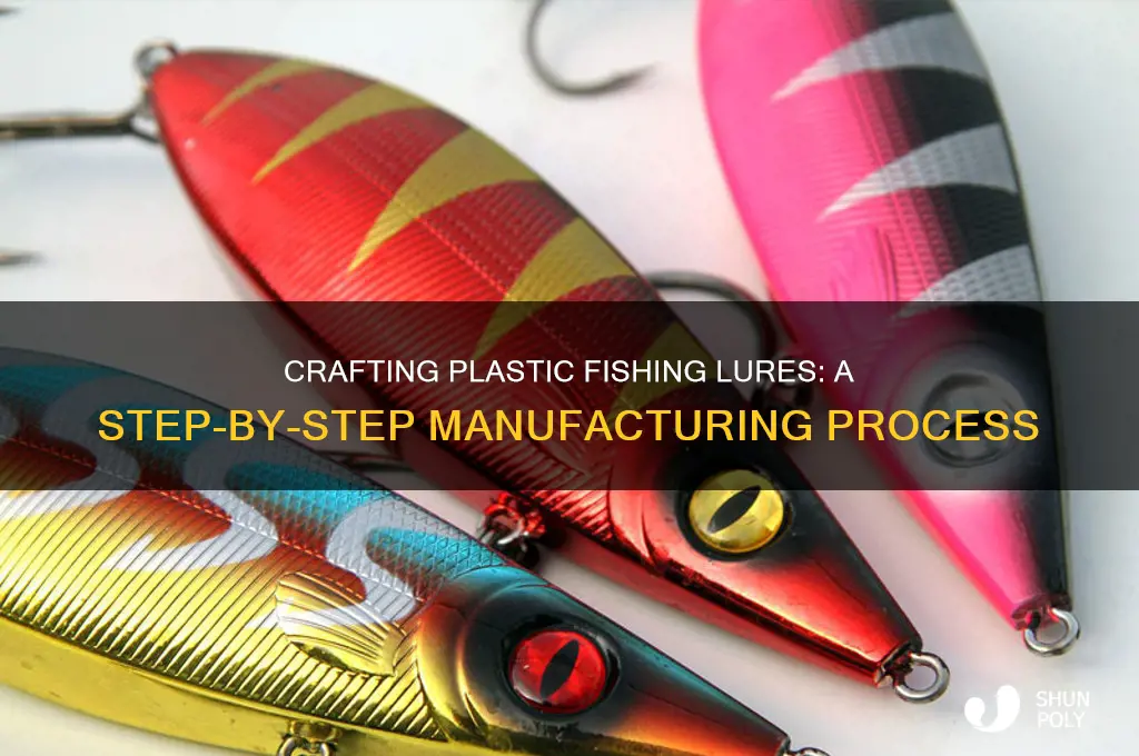 how plastic fishing lures are made
