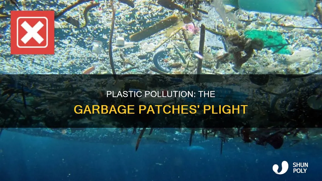 how plastic is in the garbage patches