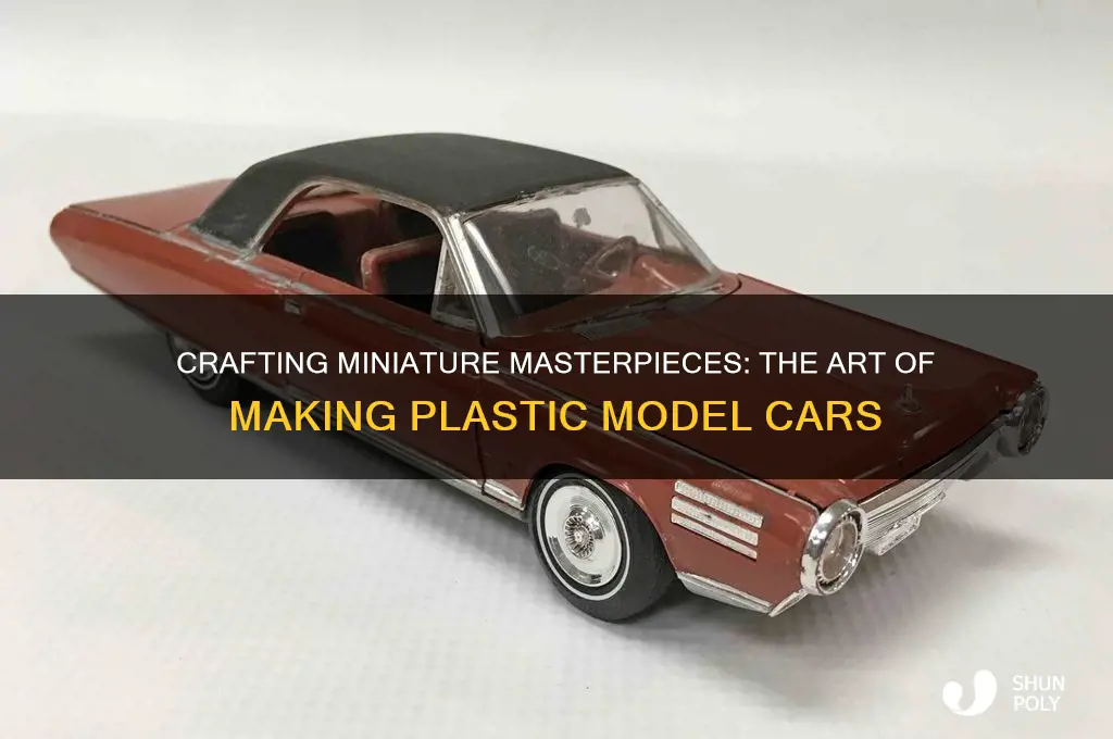 how plastic model cars are made