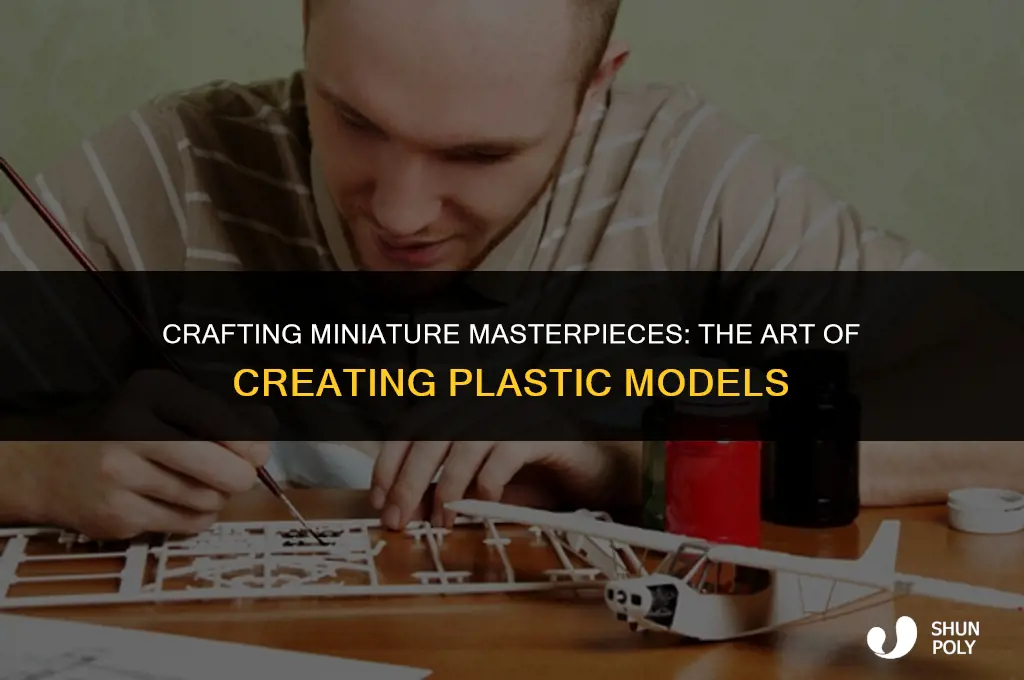 how plastic models are created