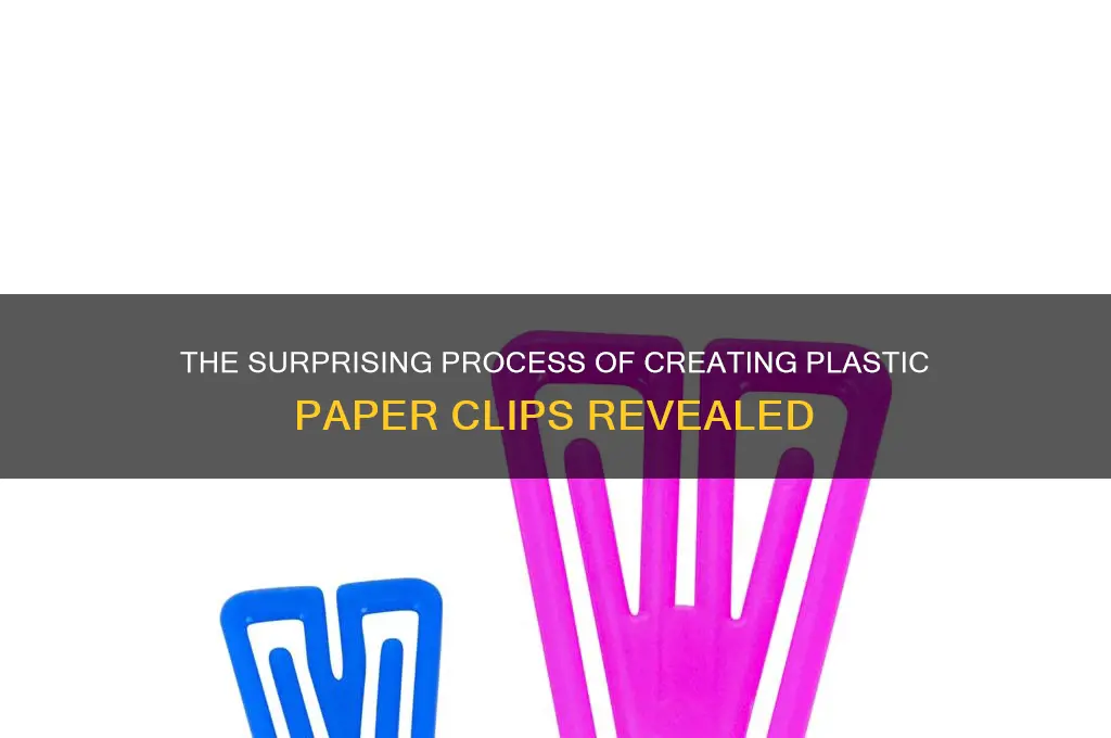how plastic paper clips are made