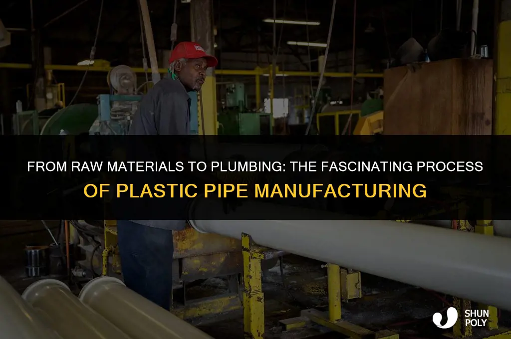 how plastic pipes are manufactured