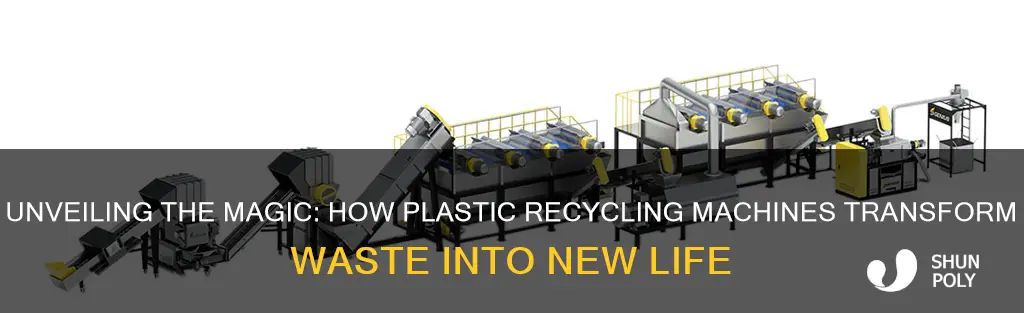 how plastic recycling machine works