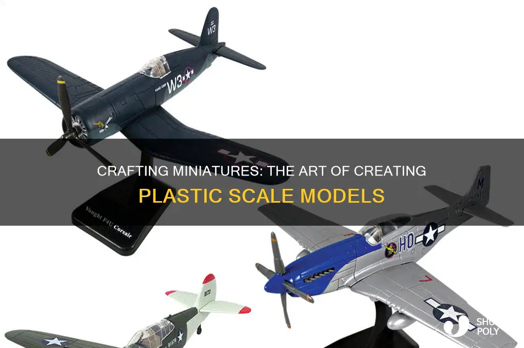 how plastic scale models are made