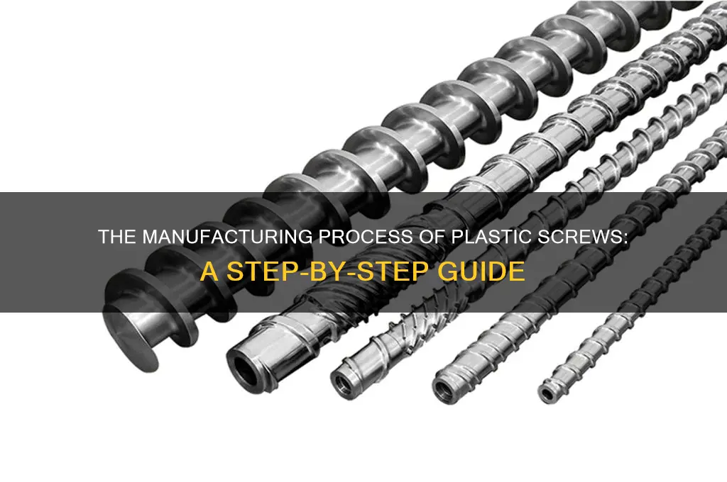 how plastic screws are made