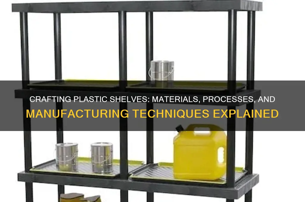 how plastic shelfs are made