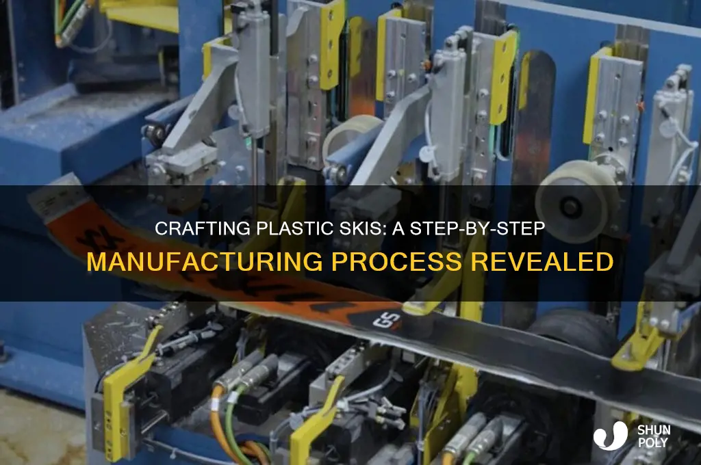 how plastic skis are made