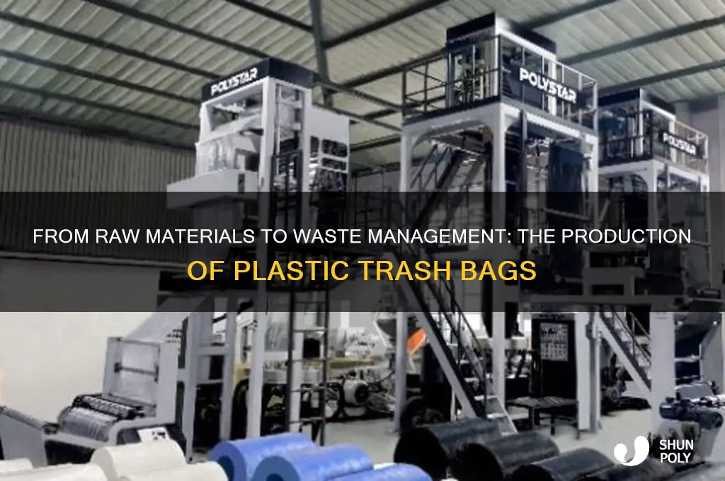 how plastic trash bags are made
