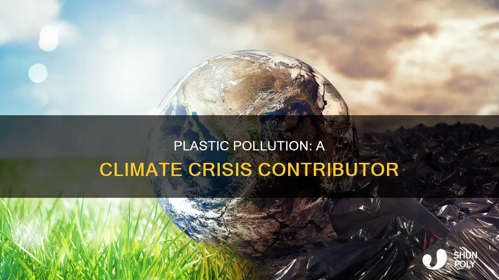 how plastic waste contribute to climate change