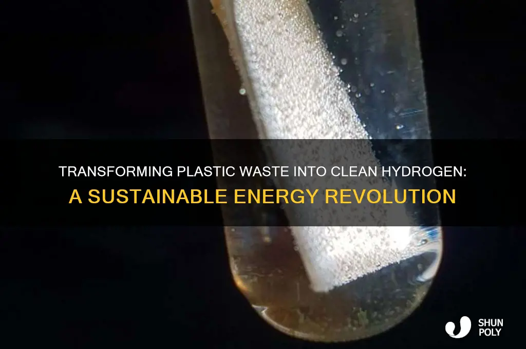 how plastic waste is being turned into clean hydrogen