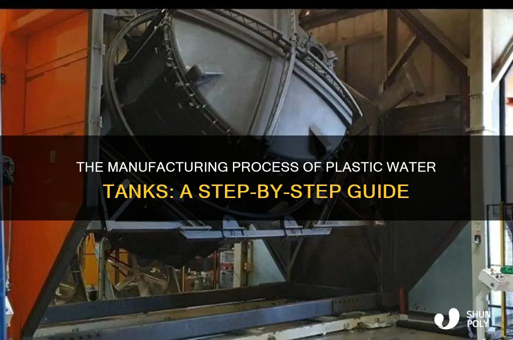 how plastic water tanks are made