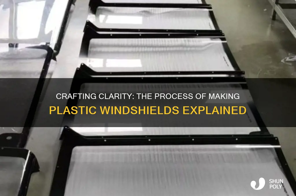 how plastic windshields are made