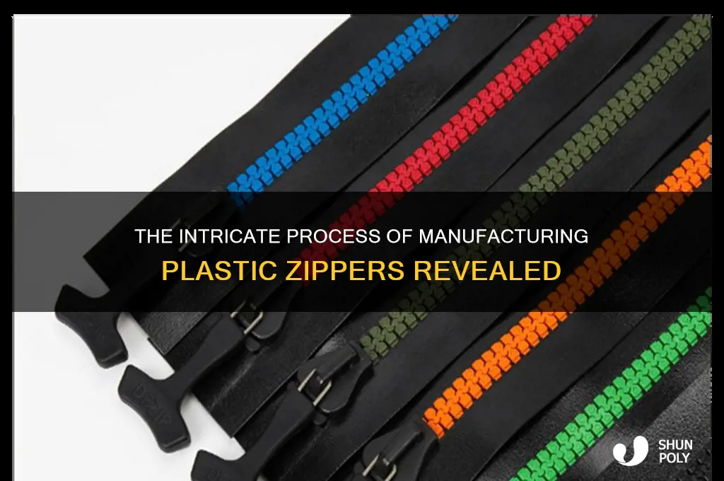 how plastic zipper is made
