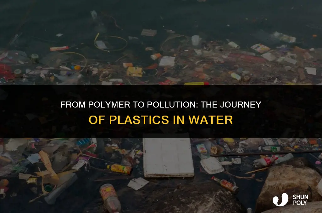 how plastics are created water