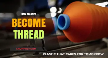 From Polymers to Threads: The Intricate Journey of Plastic Transformation