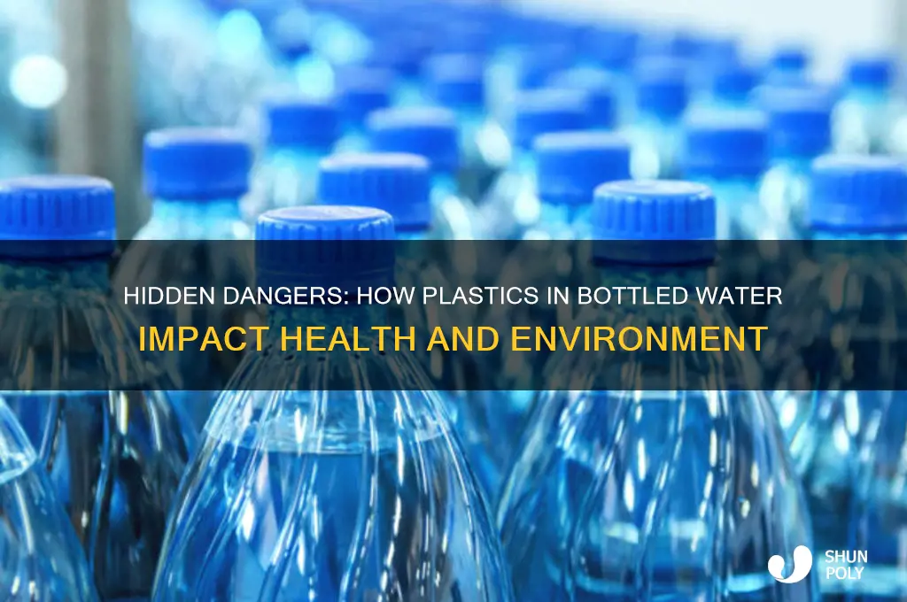 how plastics in bottled water