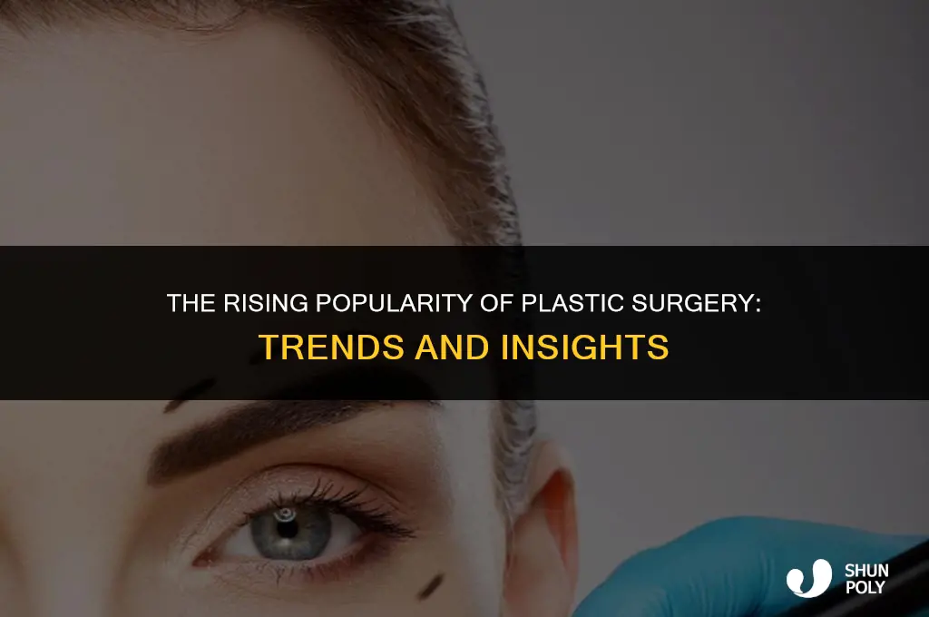 how popular is plastic sugery
