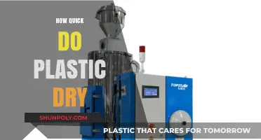Speeding Up the Drying Process for Plastic Items