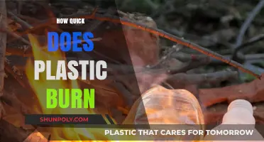 The Fiery Fate of Plastic: How Quickly Does It Burn?