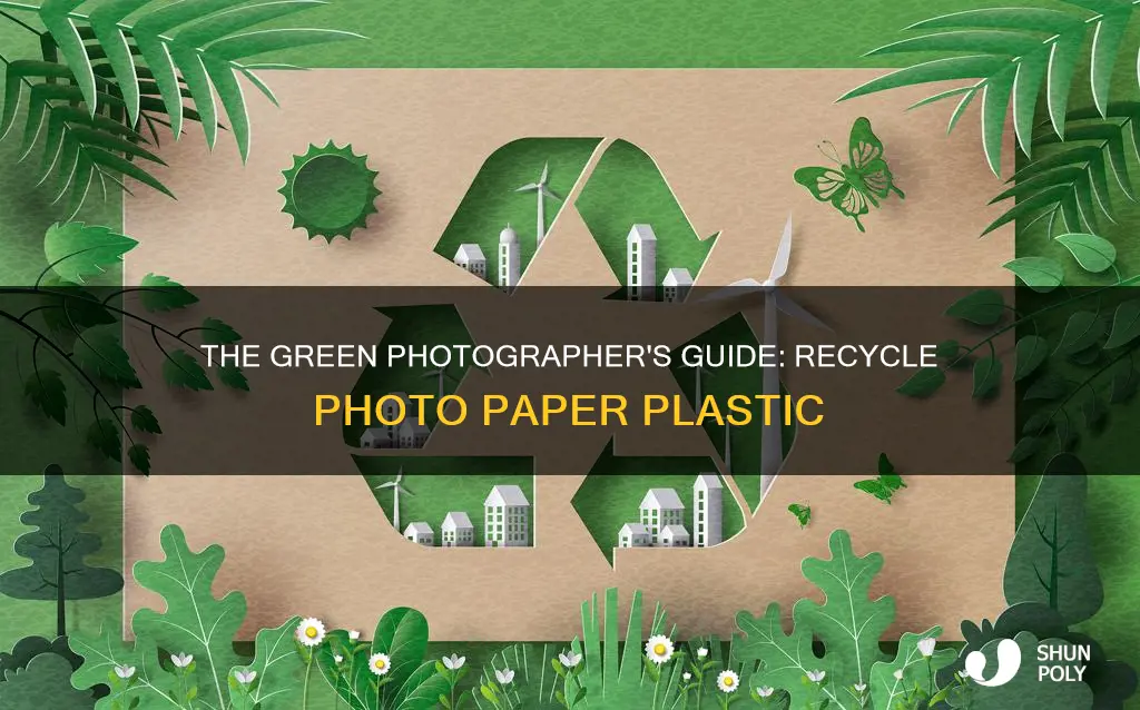 how recycle photo paper plastic