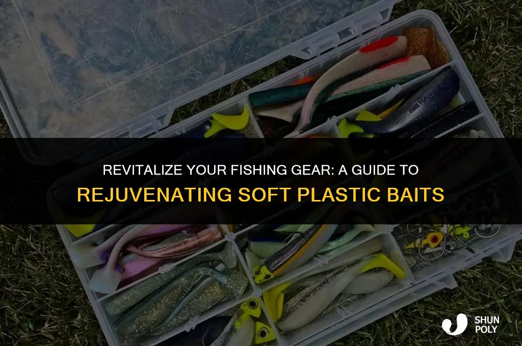 how rejuvenate soft plastic baits