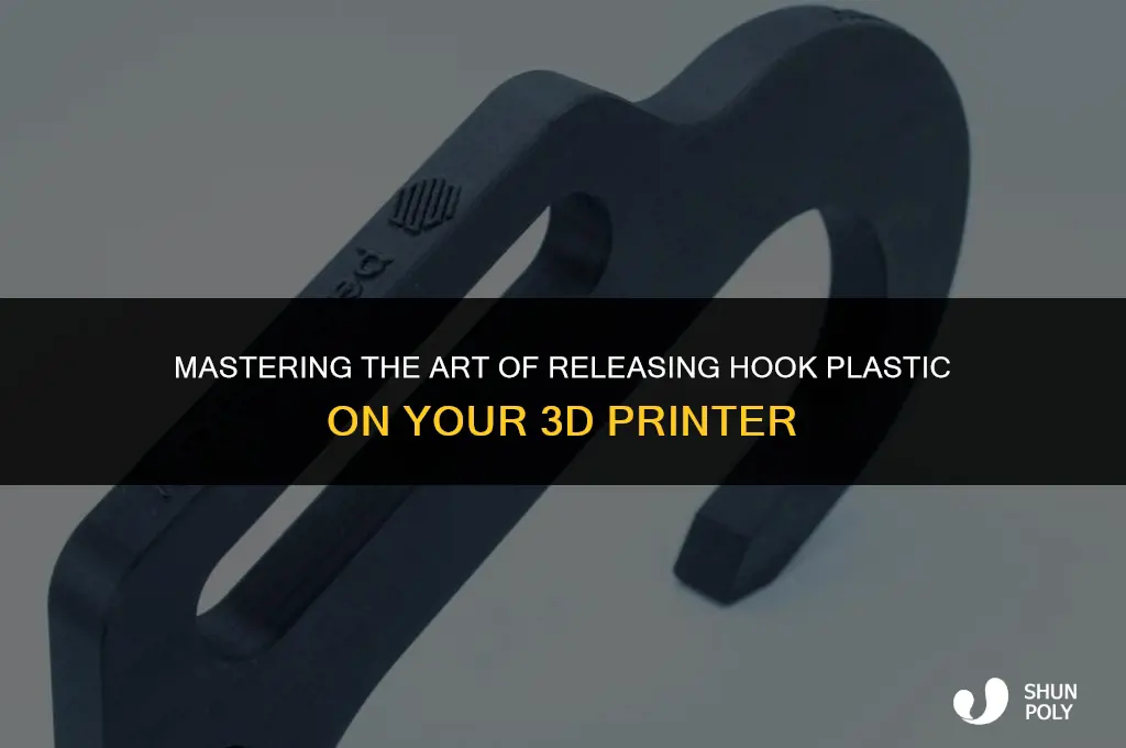 how release hook plastic printer