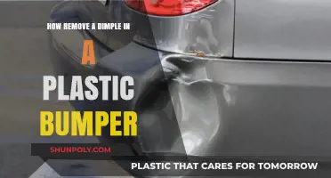 Easy DIY Fix: Removing Dents and Dimpling from Plastic Bumpers