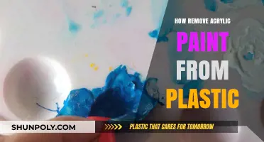 Effective Ways to Remove Acrylic Paint from Plastic Surfaces Easily