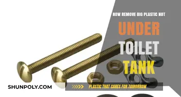 Easy Steps to Remove the Large Plastic Nut Under Your Toilet Tank