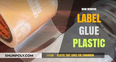 Effective Ways to Remove Label Glue from Plastic Surfaces Easily