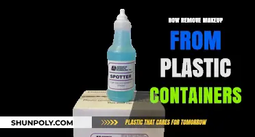 Makeup Stains? Clean Plastic Containers Easily