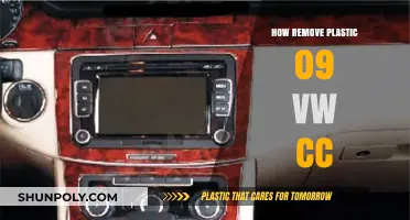 How to Remove Plastic Trim on a 2009 VW CC