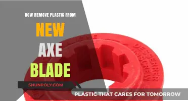 Safely Removing Plastic Coating from New Axe Blades: A Step-by-Step Guide